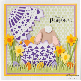 Creatables stencil Bunny pompom LR0899