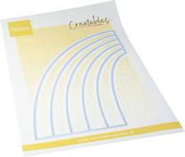 Creatables stencil Rainbow beam LR0982