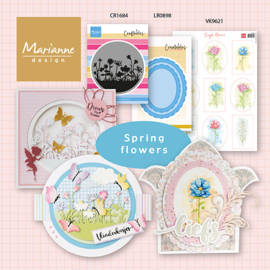 Creatables stencil Scalloped oval LR0898
