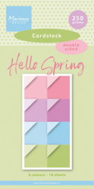 Pretty Papers bloc Hello Spring Cardstock PK9200
