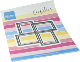 Craftables stencil Stamp layout - square CR1738