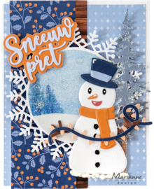 Creatables stencil Spruce LR0975