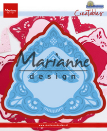 ACTIEMAL Creatables stencil Petra's triangle LR0564