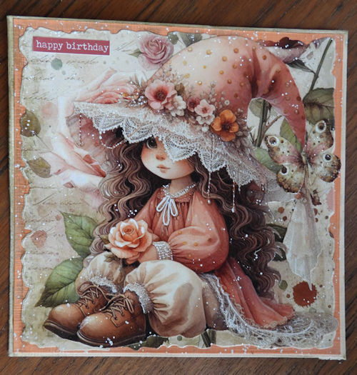 FairyBells Art Journaling & Card Making Backgrounds Set 13: Vlinders, elfjes en muziek