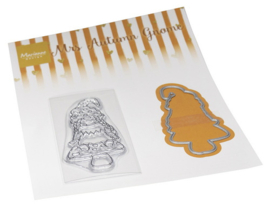 Clear Stamp & die set Mrs. Autumn Gnome CS1150