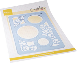 Creatables stencil Lay out Paws LR0900