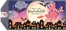 Creatables stencil Cute witch LR0933