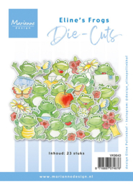 Diecuts - Eline's Frogs (23)	VK9643