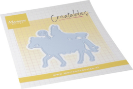 Creatables stencil Sinterklaas LR0983