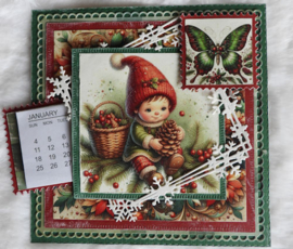 FairyBells Art Journaling Set A4 nr 5: Kerst