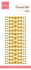 Enamel dots Gold Glitter PL4523