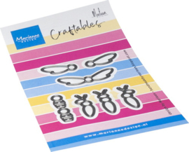 Craftables stencil Bees by Marleen CR1680