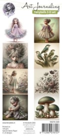 FairyBells 3D-setje nr. 9: Fairies groen-lila-zalm