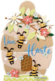 Craft stencil Beehive by Marleen PS8118