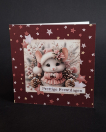 FairyBells 3D-setje nr. 18: Kerst roze