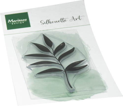 Clear Stamp Silhouette Art - Laurel CS1180