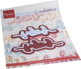 Creatables stencil Baby LR0793