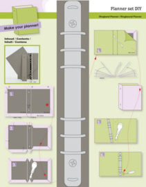 Ringband Planner - DIY - basis voor voor papier A5