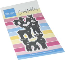 Craftables stencil Punch die XL - Deer CR1740