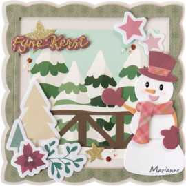 Craftables stencil Photo frame - square CR1747