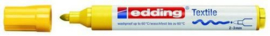 Edding Textielstift 005 geel 2-3 mm