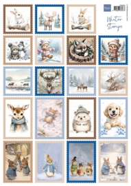 knipvel Winter Stamps VK9654