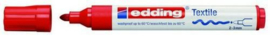 Edding Textielstift 002 rood 2-3 mm