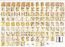 vel: patchwork alfabet