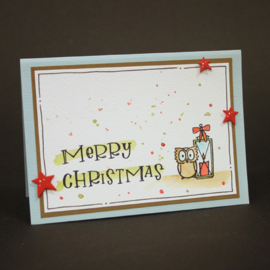 Clear Stamp Carla Kamphuis: A6 - handletter -  X-mas decorations 2  2203