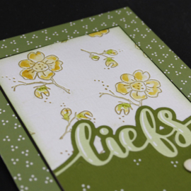 Embossing folder Leane: blossom 35.0676