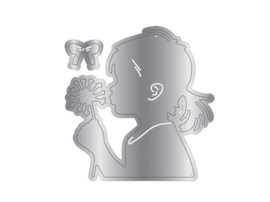 Stans, sjabloon en stempel - Make a wish