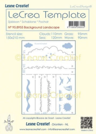 Stencil achtergrond Landschap 95.8955