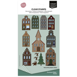 Huisjes stempel