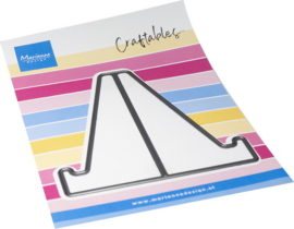 Craftables stencil Card stand (S) CR1688