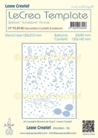Stencil Confetti & Ballonnen 95.8948
