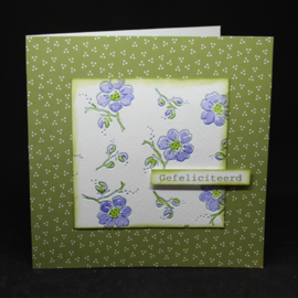 Embossing folder Leane: blossom 35.0676