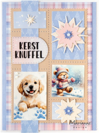 Craftables stencil Stamp layout - A6  CR1739