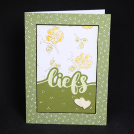 Embossing folder Leane: blossom 35.0676