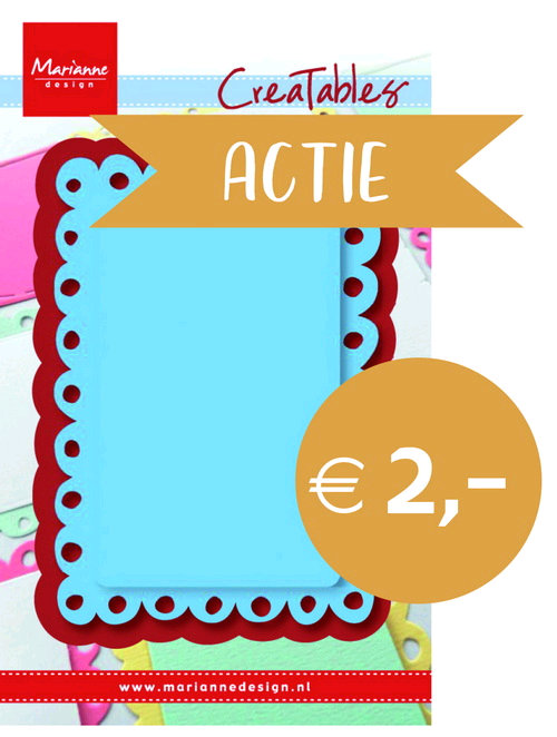 ACTIEMAL Creatables stencil gift card LR0420