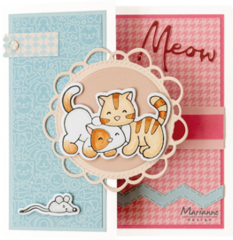 Creatables stencil Wicker circle small LR0953