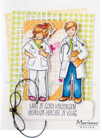 Clear stamp Hetty's Doctor HT1660