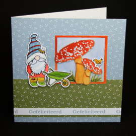 Clear Stamp & die set Mr. Garden Gnome CS1125