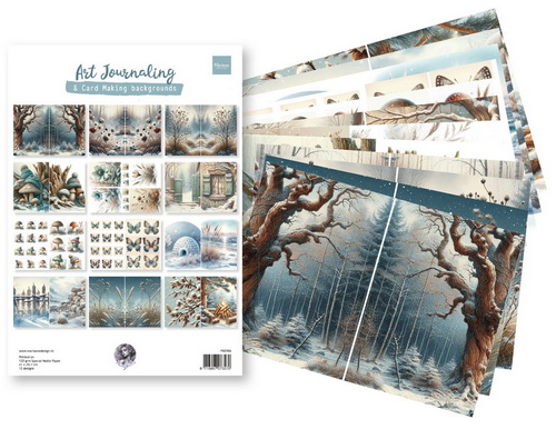 Art Journaling Winterset - by Fairybells FB2506
