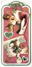 Craftables stencil Mini's - stars CR1750