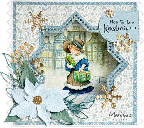 Craftables stencil Open star set CR1702