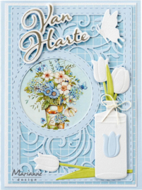 Craftables stencil Hot Foil Van Harte CR1681