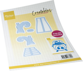 Creatables stencil Witch in the kettle (incl LR0882) LR0979