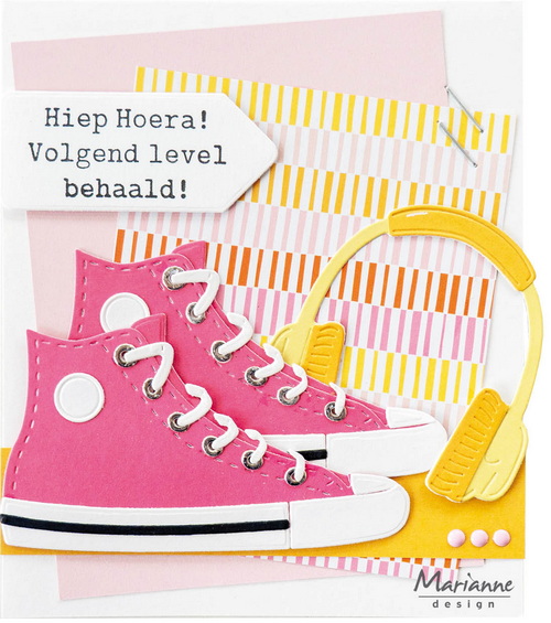 Creatables stencil Sneaker LR0912