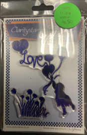 Claritystamp love is in the air