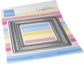 Craftables stencil Squares CR1755
